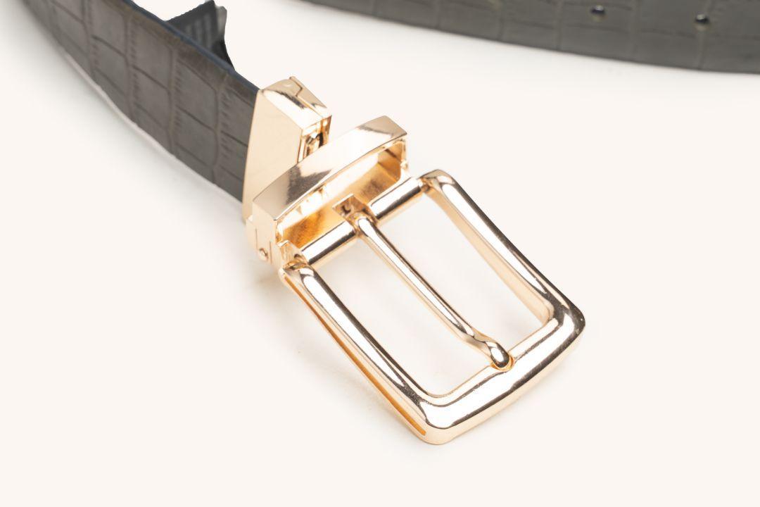 LEATHER BELT A1282 GRN