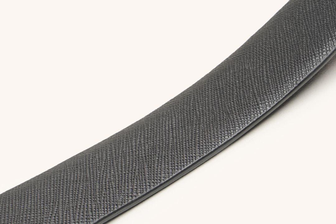 LEATHER BELT A1287 BKA