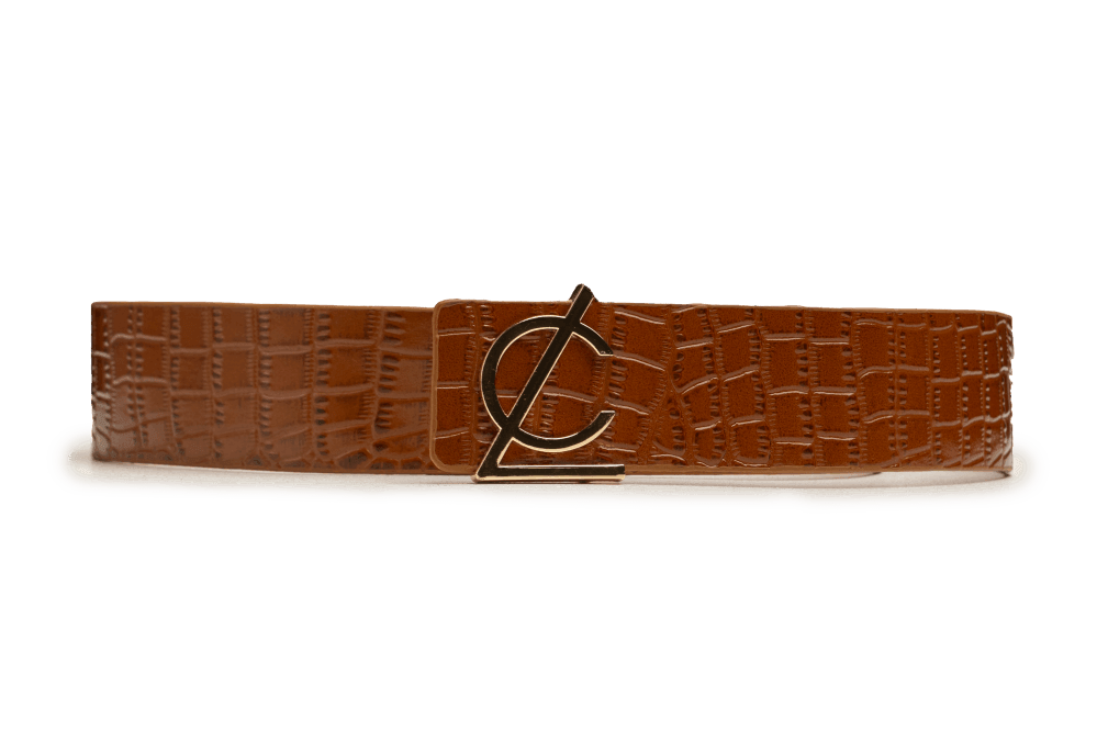 LEATHER BELT A1291 TAN