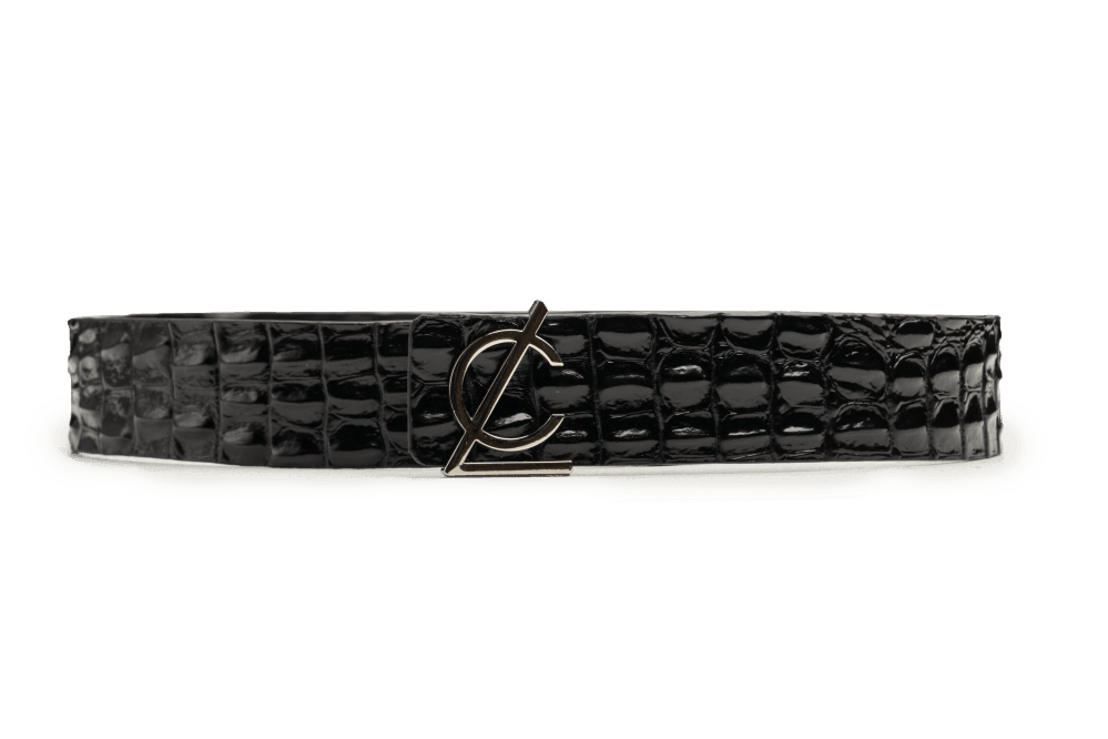 LEATHER BELT A1295 BKA
