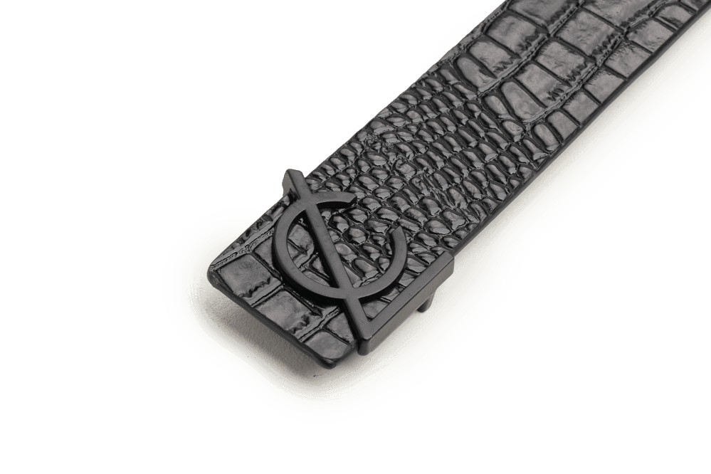 LEATHER BELT A1298 BKA