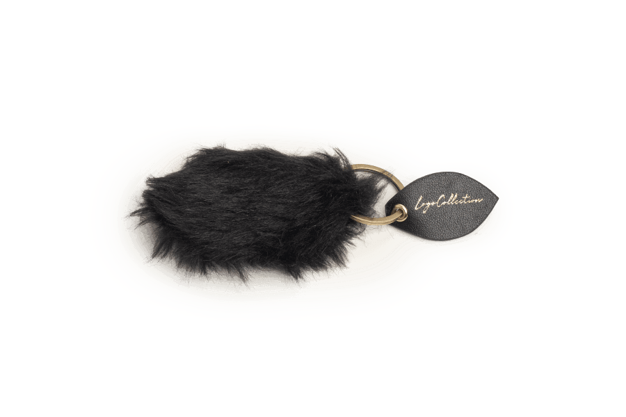 LOGO KEY CHAIN KC465 BKA