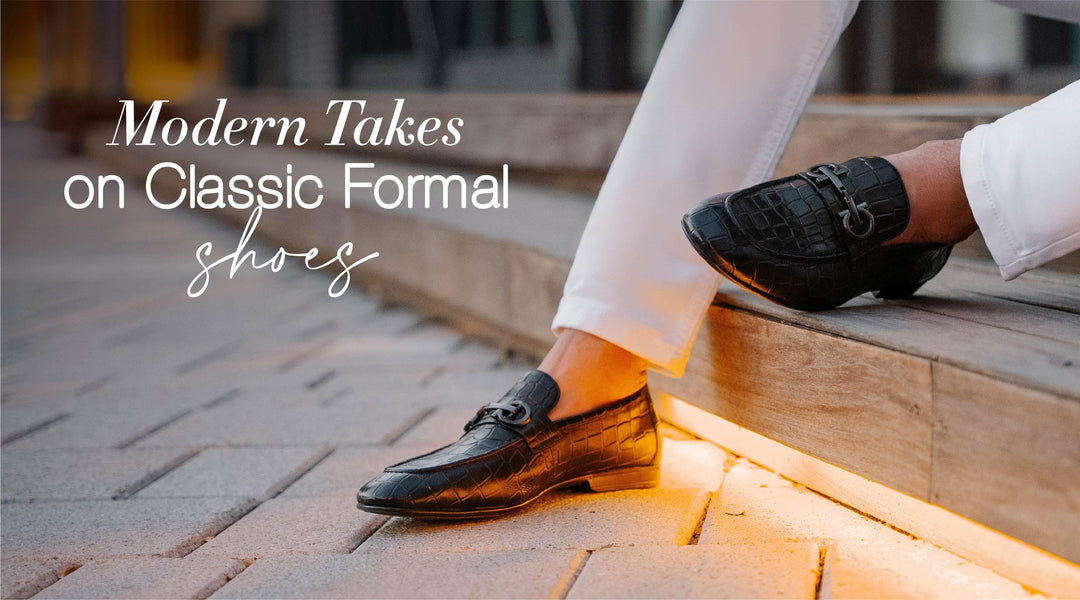 Modern Takes on Classic Formal Shoes - LOGO