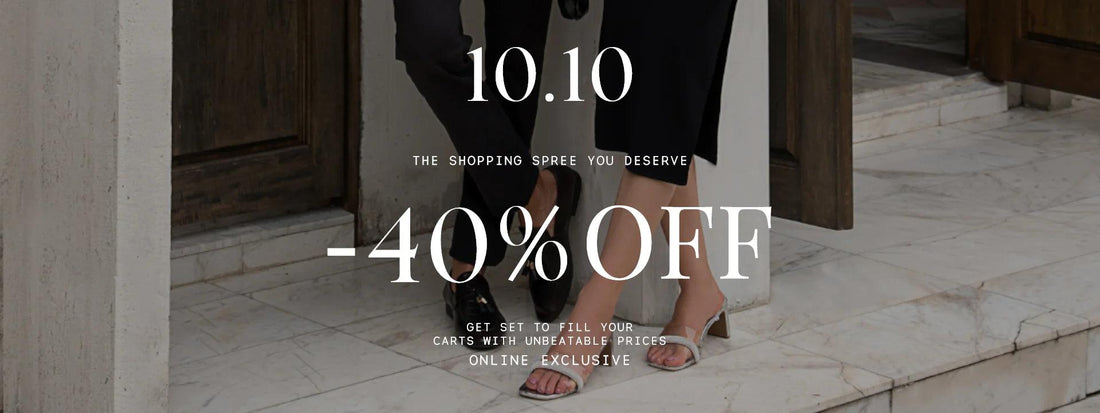 10.10 Big Event: Get 40% Discount Now on LOGO - LOGO