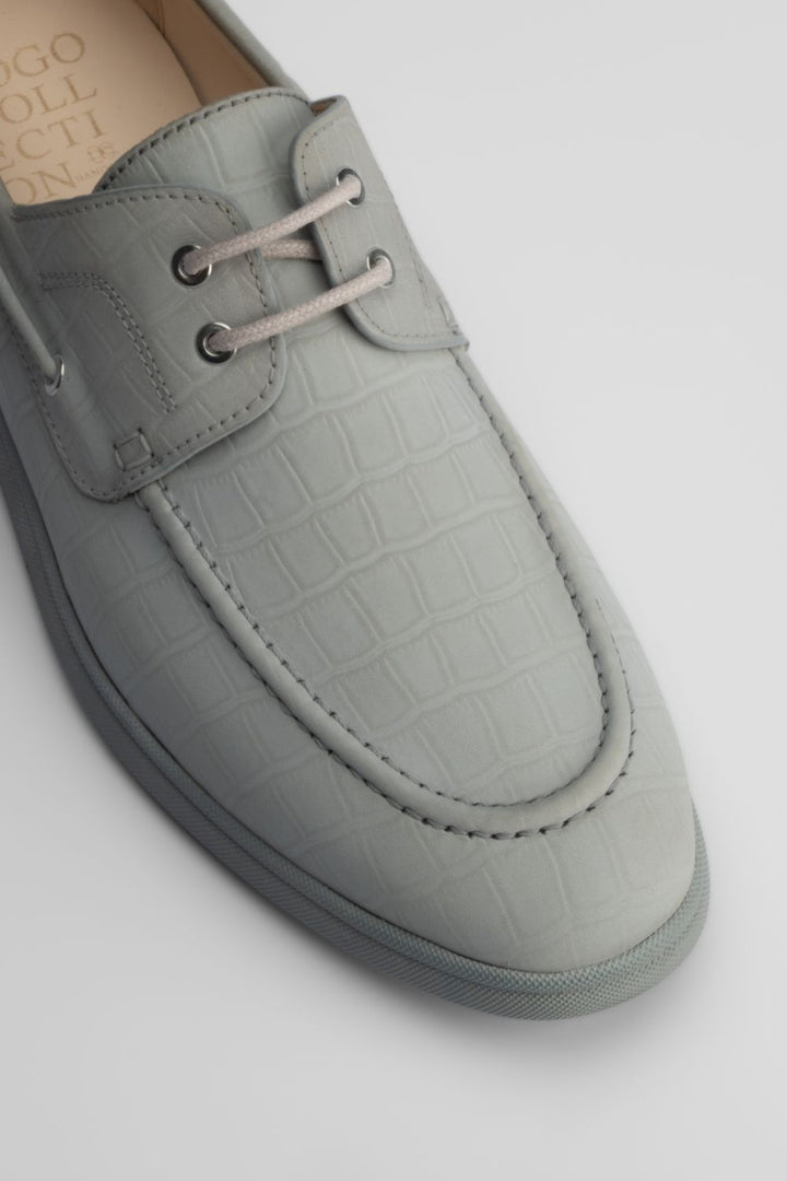 LOGO BORDEUX BOAT SHOES
