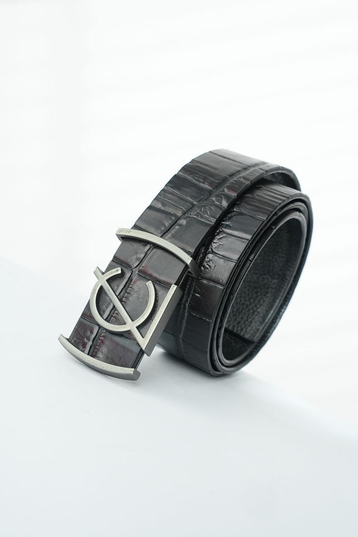 LEATHER BELT A1343 BKA