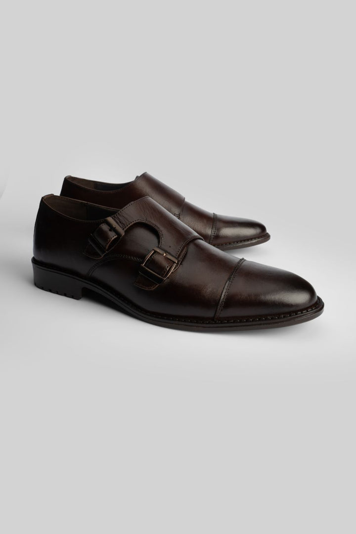 LOGO ZENTHUR MONK SHOES