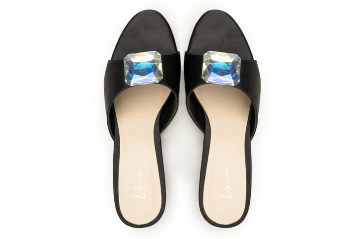 OPIA WOMEN HEELS EMBELLISHED SLIDES