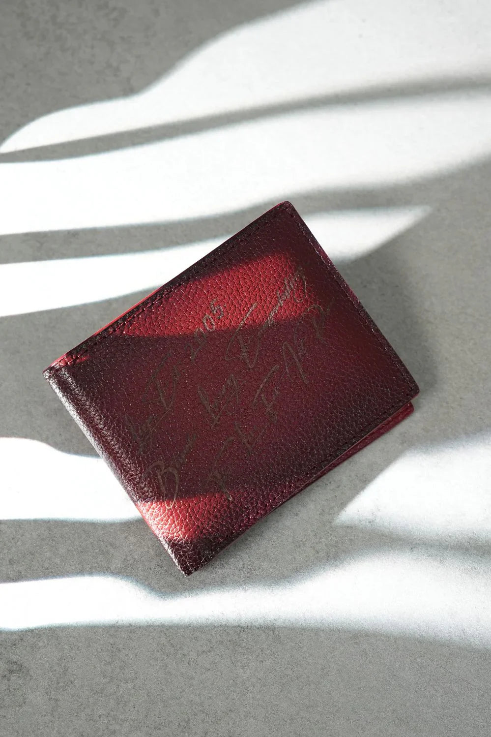 LOGO NOTE WALLET NW565 RED