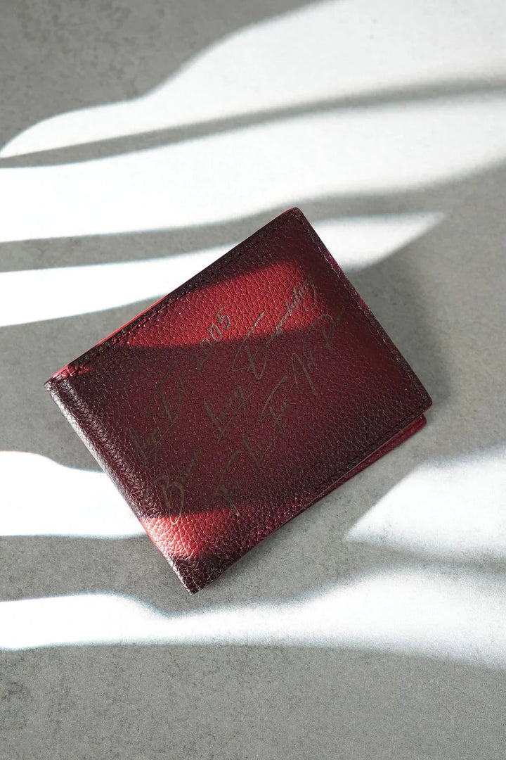 LOGO NOTE WALLET NW565 RED
