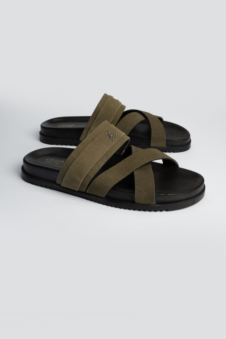 LOGO WELLINGTON SLIPPER