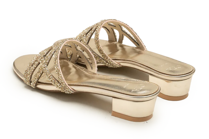 OPIA WOMEN HEELS EMBELLISHED SLIDES