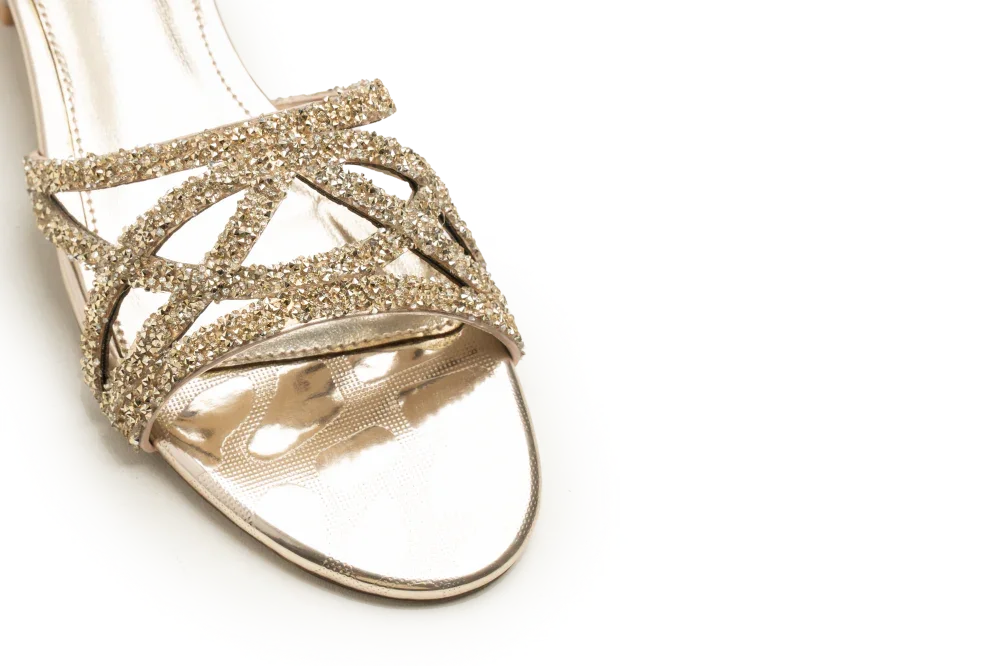 OPIA WOMEN HEELS EMBELLISHED SLIDES