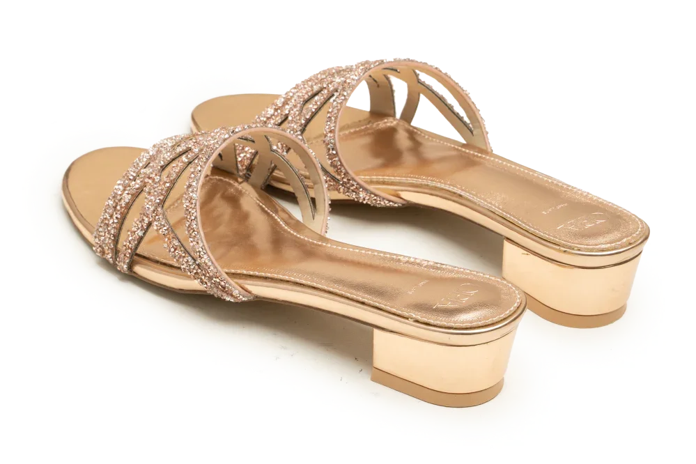 OPIA WOMEN HEELS EMBELLISHED SLIDES