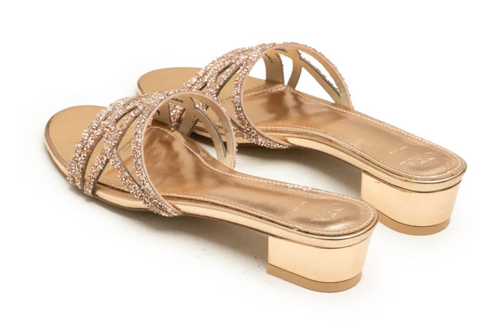 OPIA WOMEN HEELS EMBELLISHED SLIDES