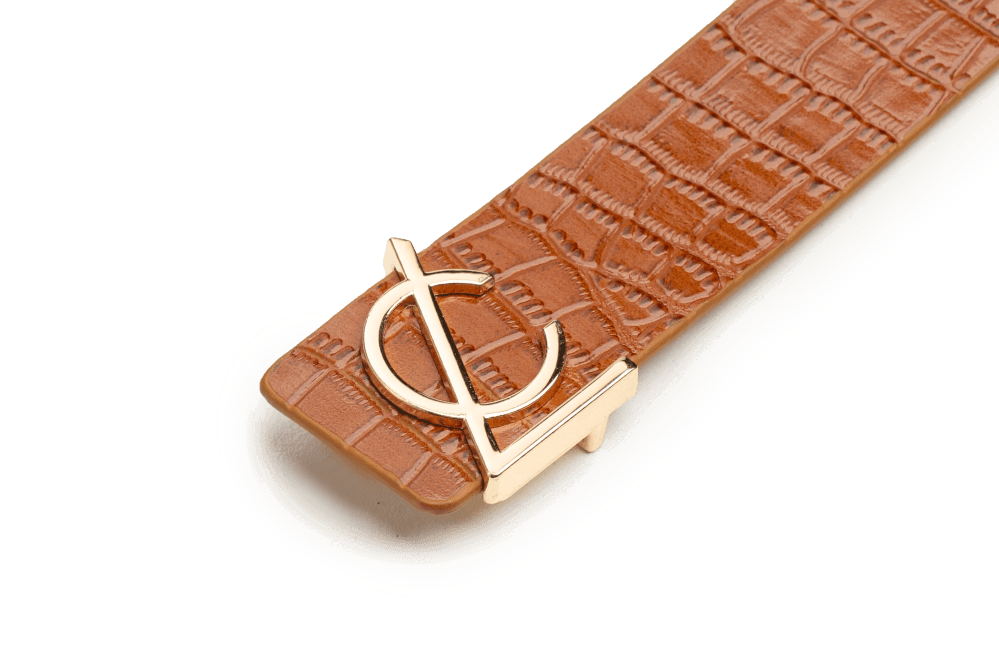LEATHER BELT A1291 TAN_Accessories