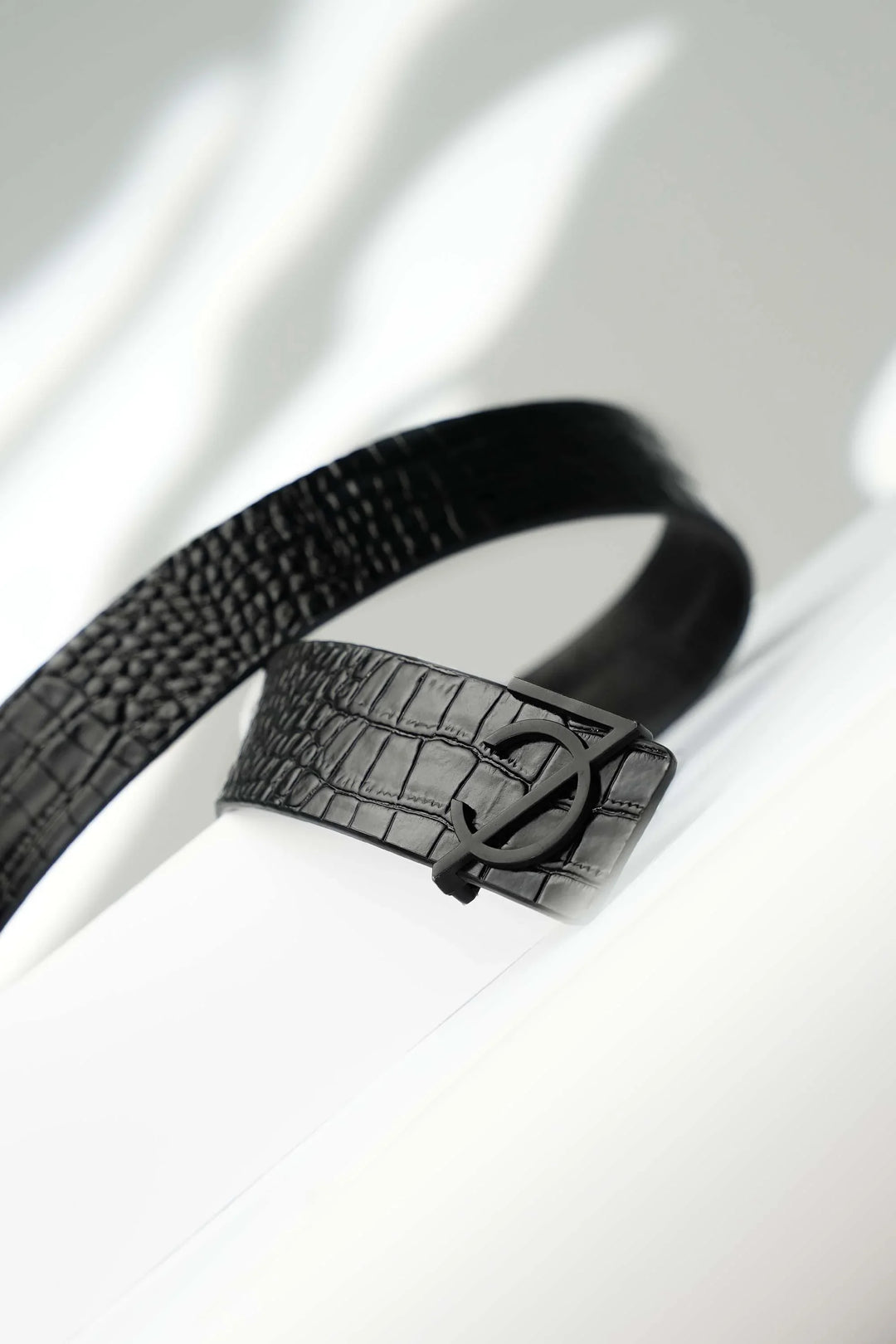 LEATHER BELT A1298 BKA