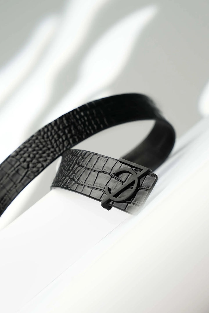 LEATHER BELT A1298 BKA