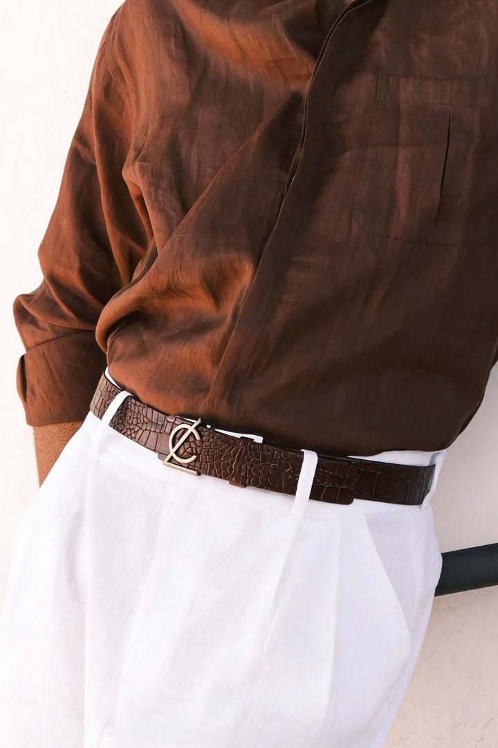 LEATHER BELT A1301 BRA