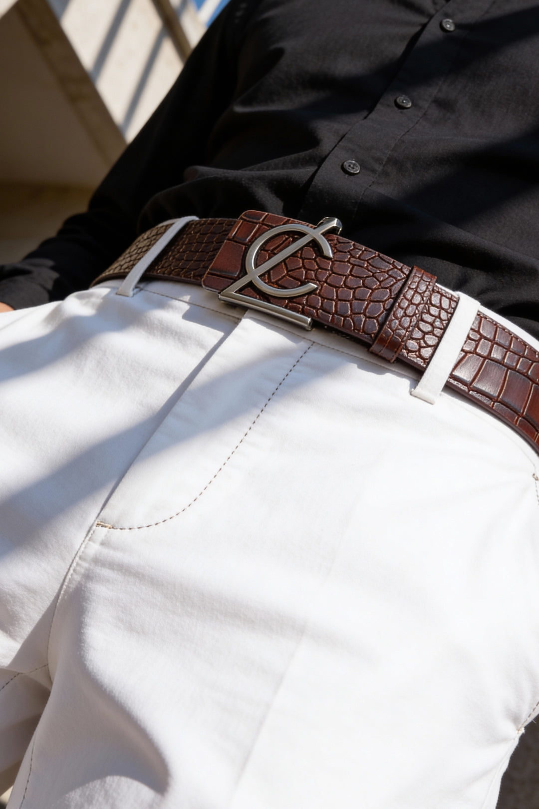 LEATHER BELT A1301 BRA