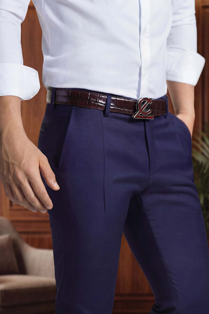 LEATHER BELT A1331 RED