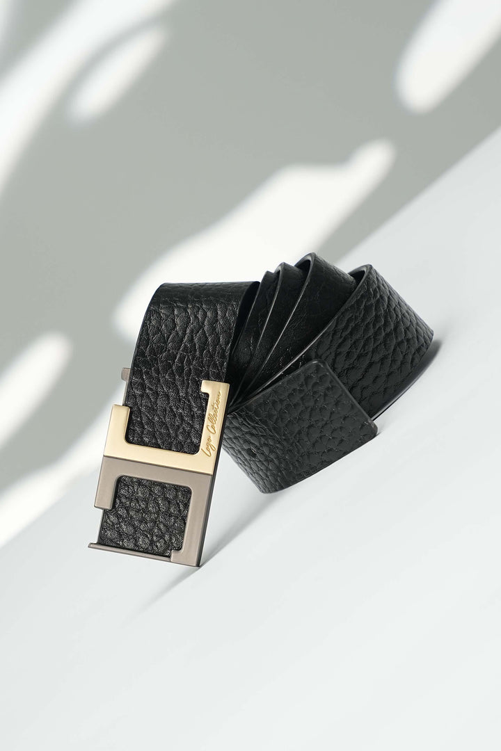 LEATHER BELT A1340 BKA