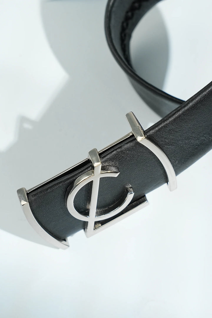 LEATHER BELT A1342 BKA