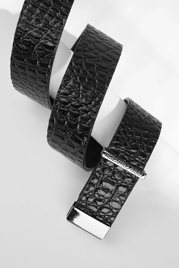 LEATHER BELT A1347 BKA