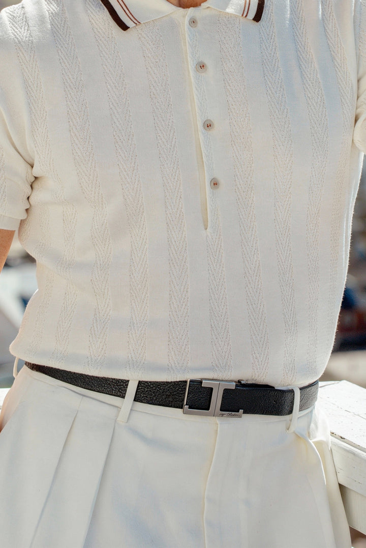 LEATHER BELT A1352 BKA