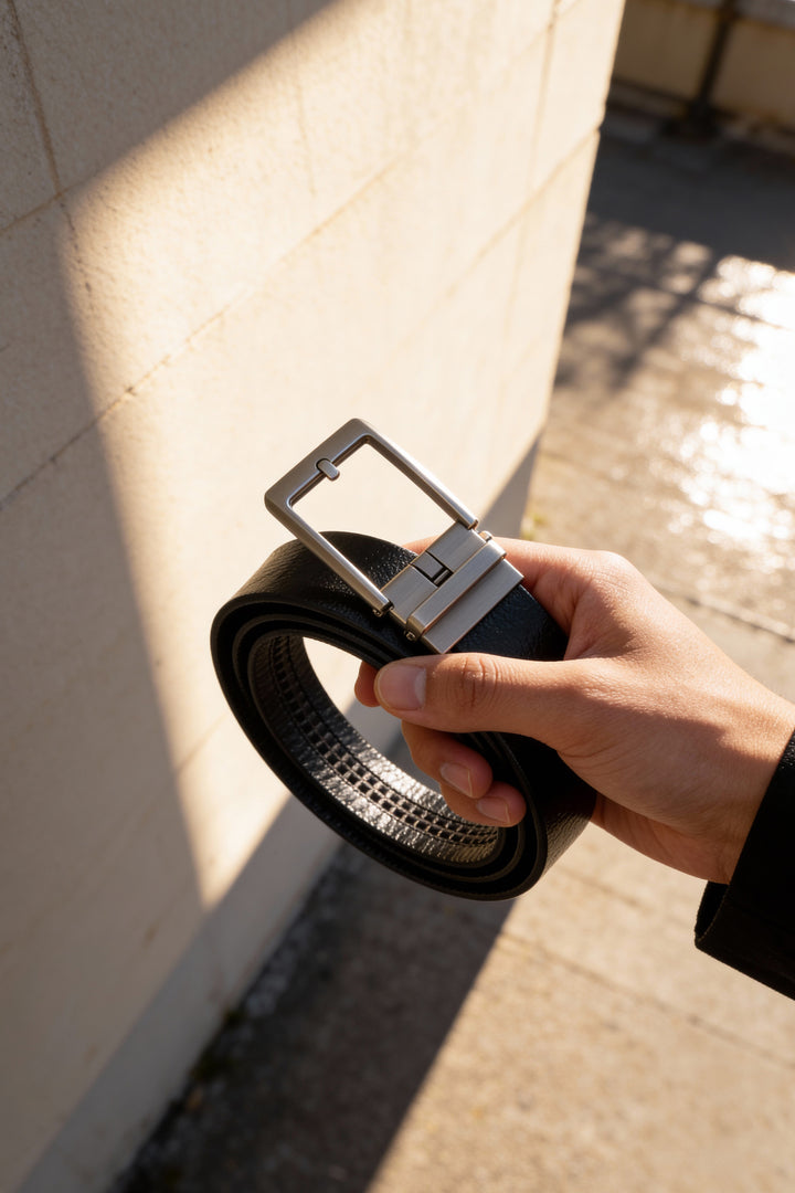 LEATHER BELT A1361 BKA