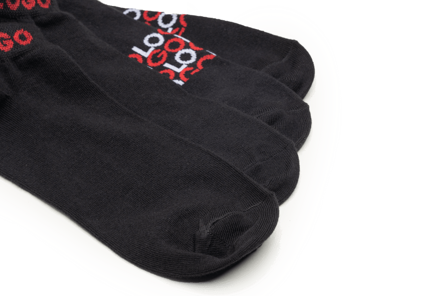 MENS ANKLE COTTON SOCKS (PACK OF 2)