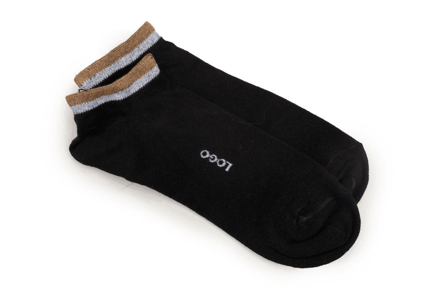 MENS ANKLE COTTON SOCKS (PACK OF 2)