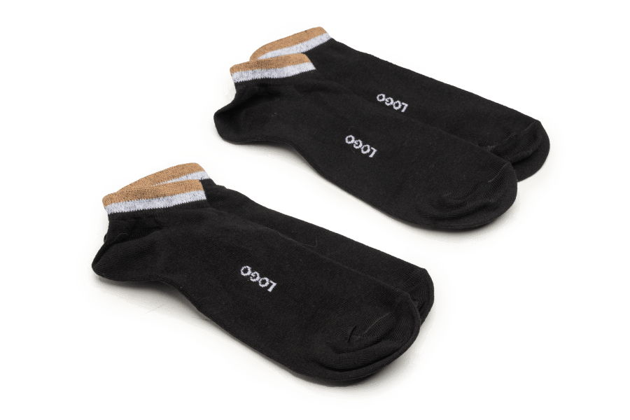 MENS ANKLE COTTON SOCKS (PACK OF 2)_Accessories