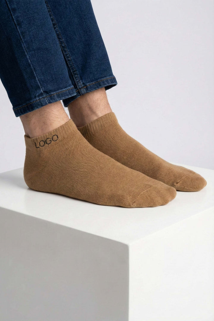 MENS ANKLE COTTON SOCKS 2P