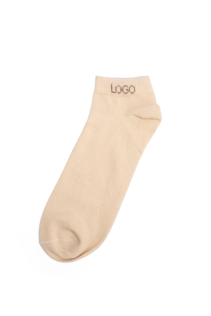 LOGO MENS ANKLE COTTON SOCKS (PACK OF 2)
