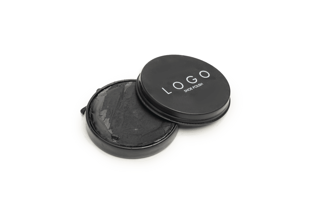 LOGO SHOE POLISH BLACK