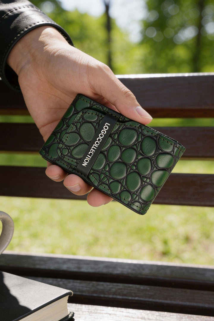 LOGO CIGARETTE CASE CB620 GRN