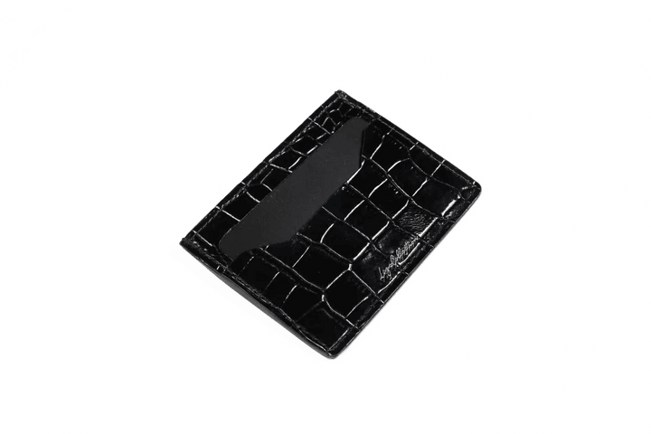 CARD WALLET CH496 BKA - LOGO