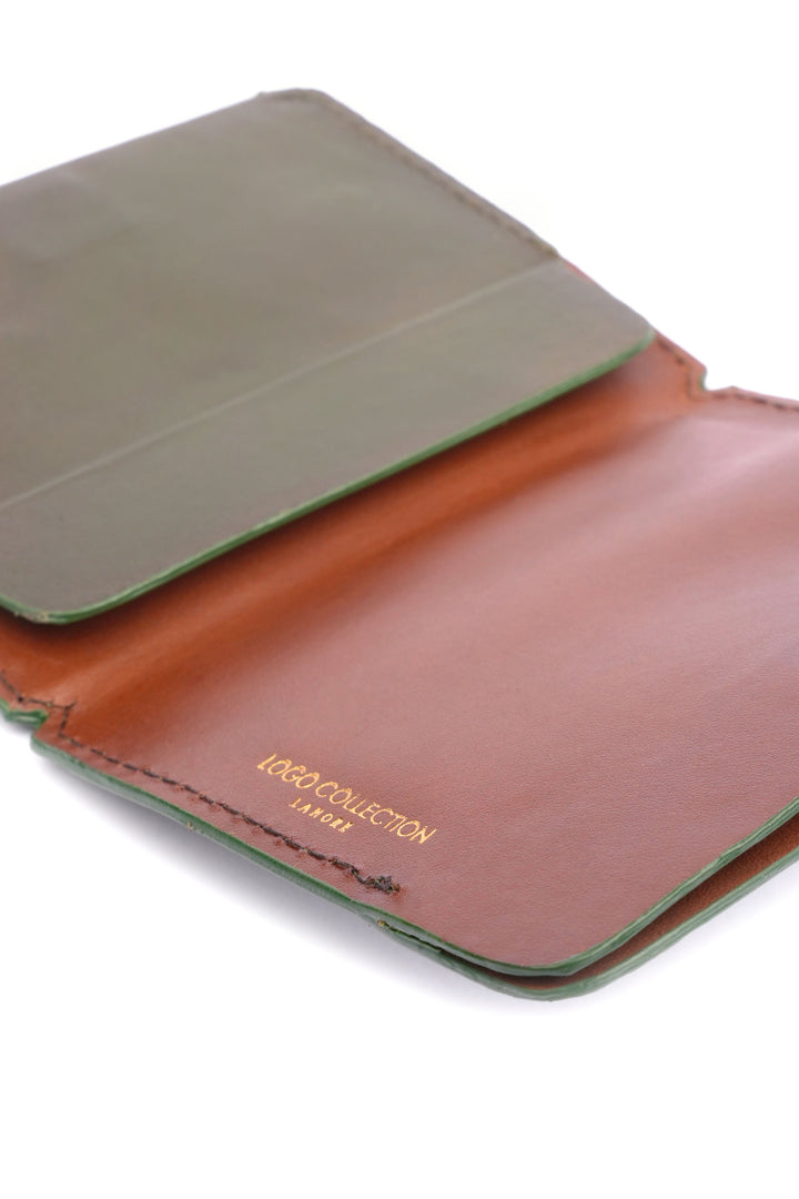 CARD WALLET CH588 GRN  "RFID PROTECTION"