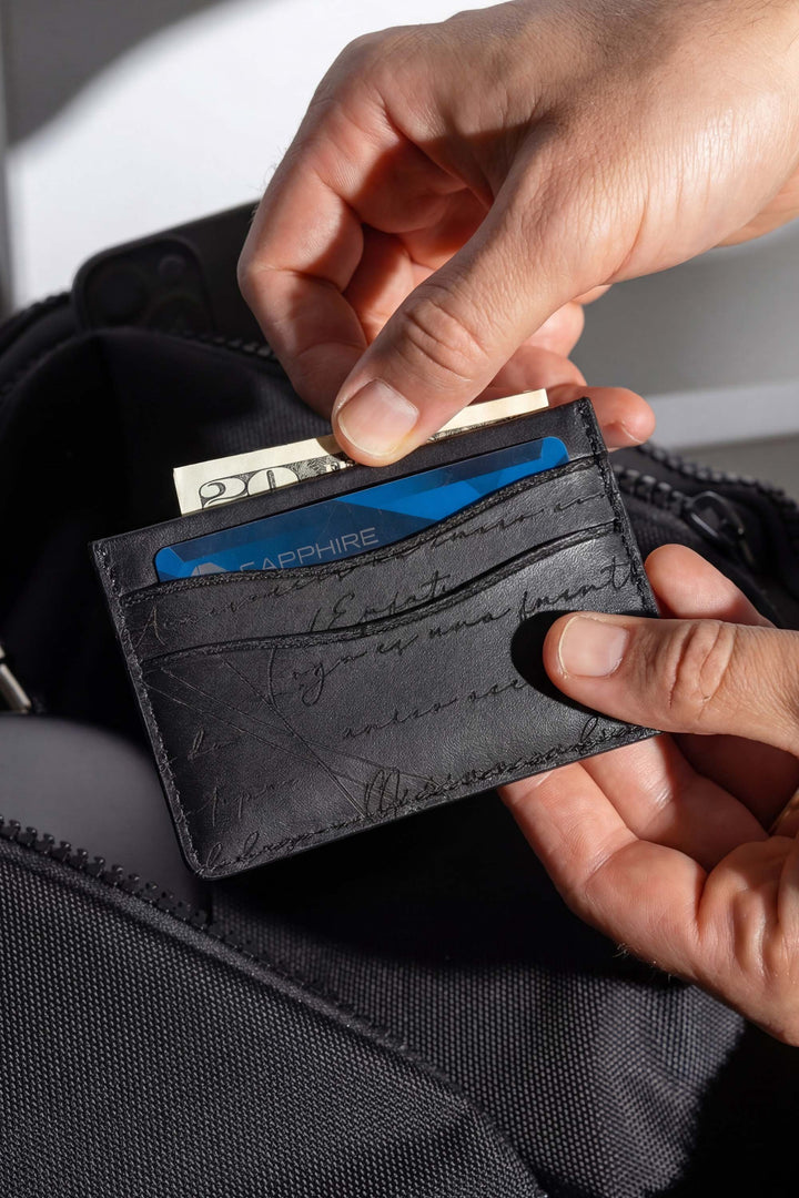 CARD WALLET CH609 BKA "RFID PROTECTION"