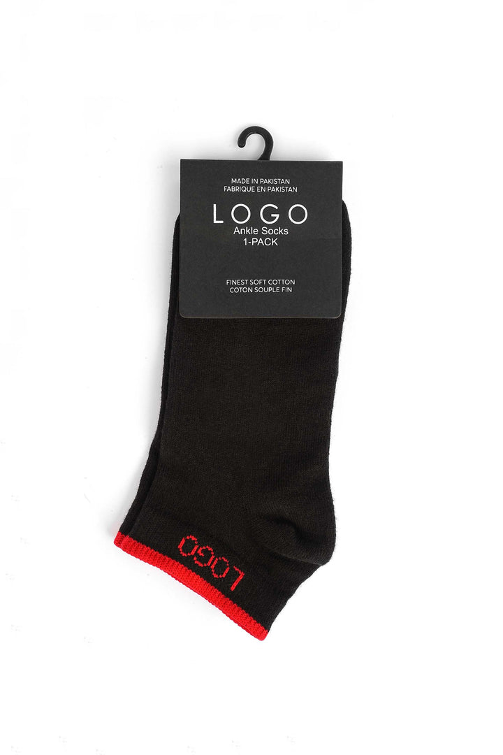 MENS ANKLE COTTON SOCKS 1P