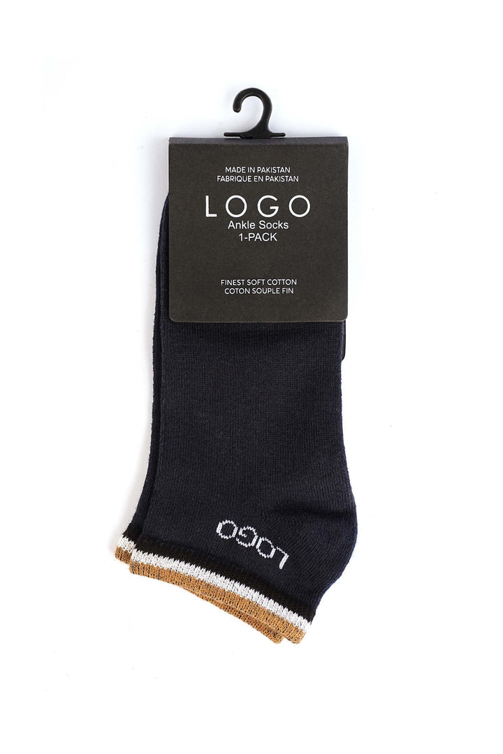 MENS ANKLE COTTON SOCKS 1P