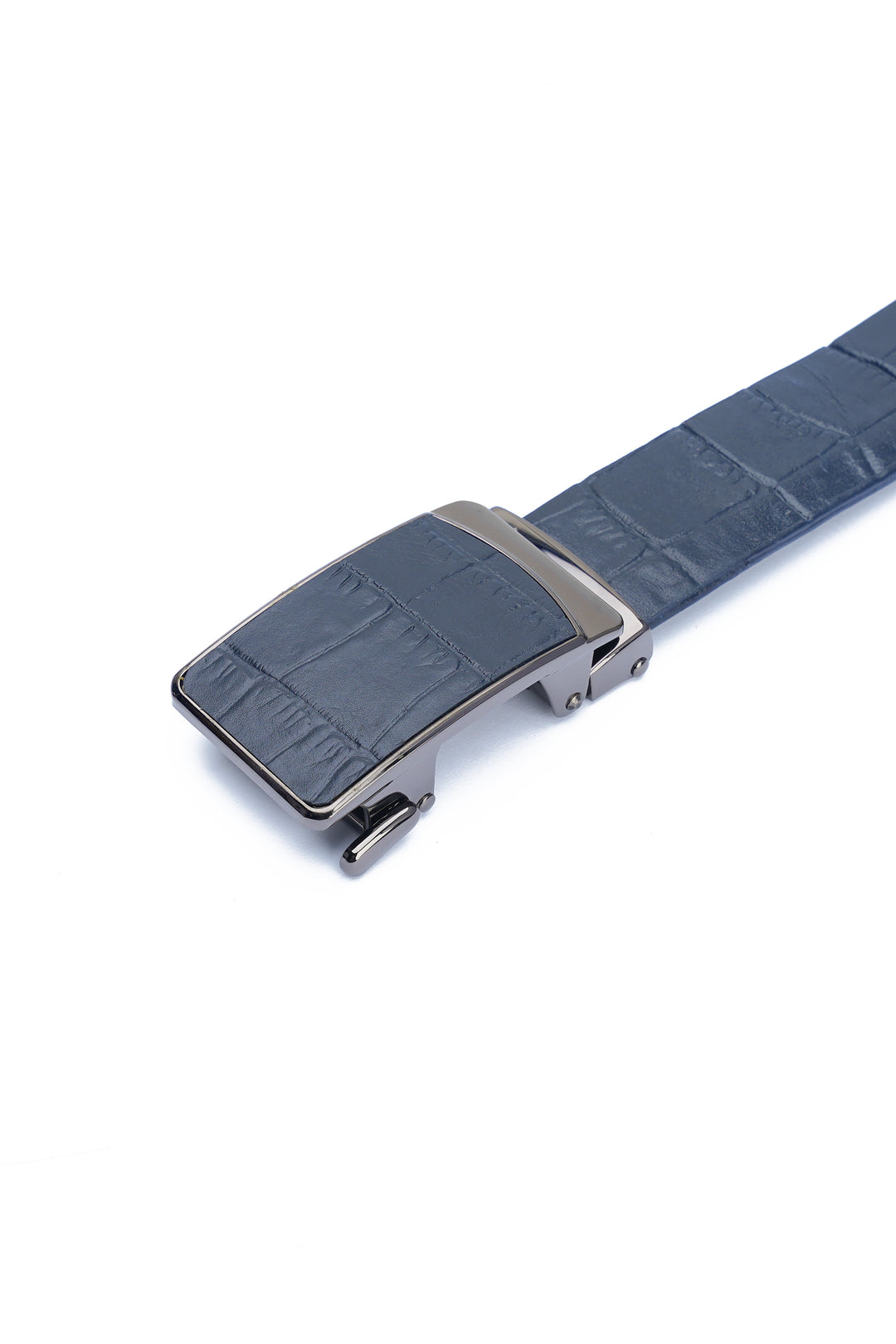 LEATHER BELT A1354 BLU