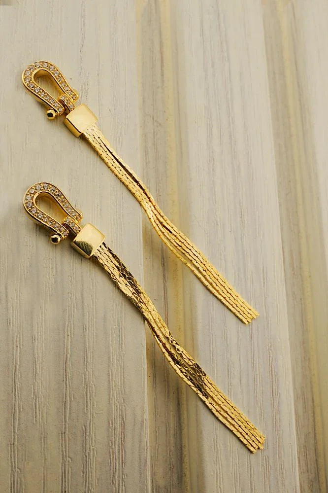 JEWELLRYEAR RINGS JW1114 GLD