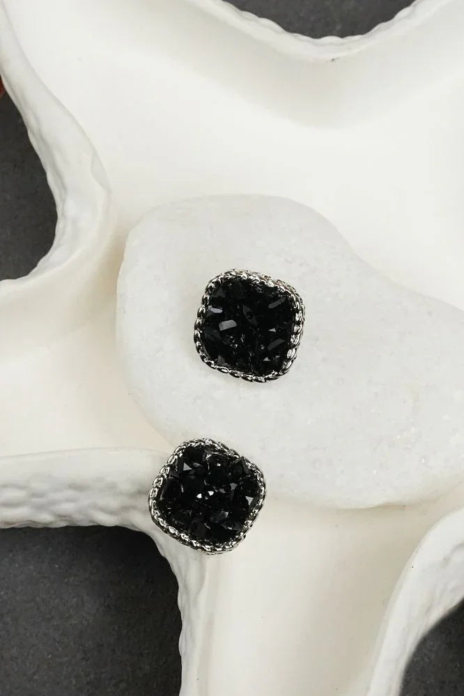 JEWELLRYEAR RINGS JW1124 BKA