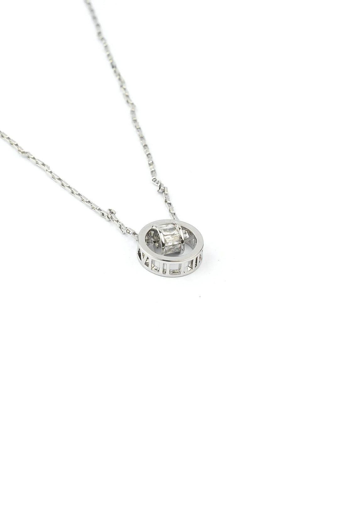 NECKLACE JW1175 SLV - OPIA