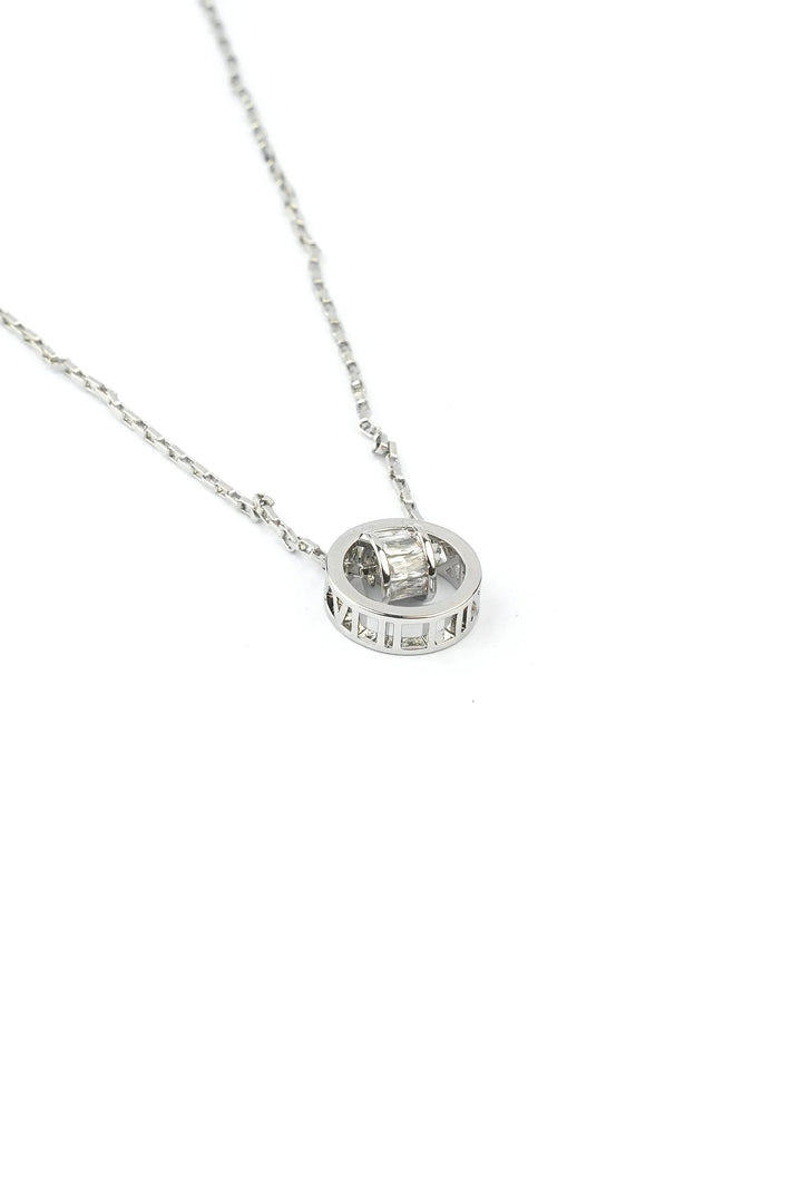 NECKLACE JW1175 SLV - OPIA