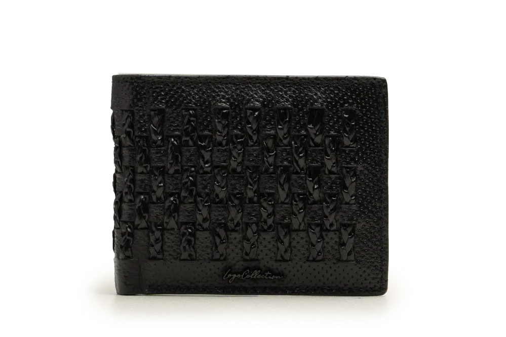 NOTE WALLET NW472 BKA "RFID PROTECTION" - LOGO