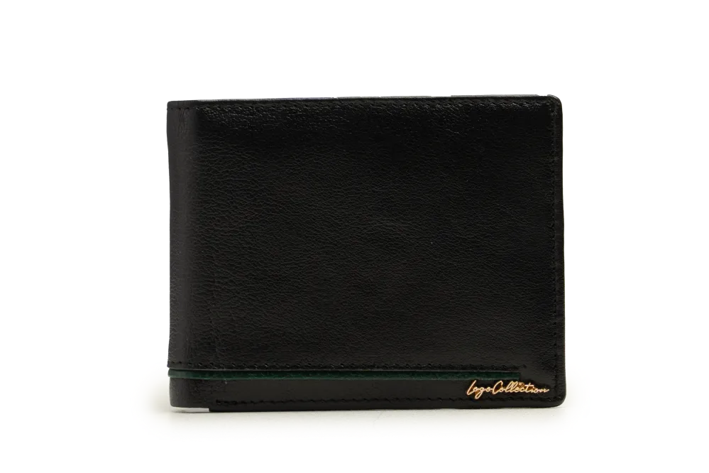 NOTE WALLET NW488 BKA "RFID PROTECTION" - LOGO