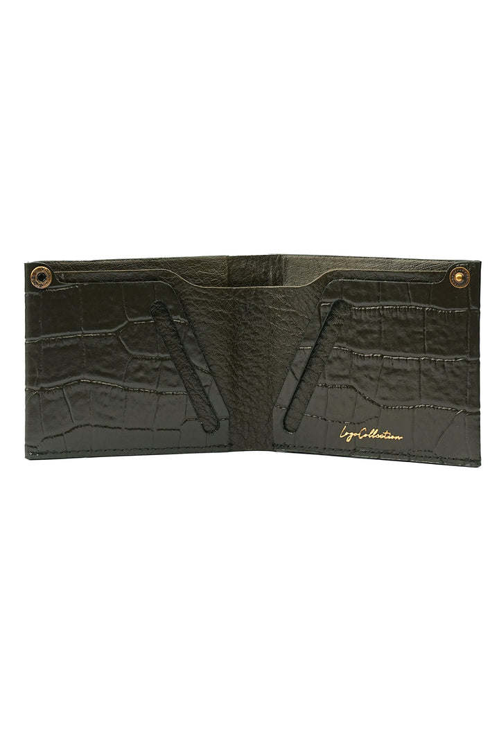 NOTE WALLET NW570 GRN  "RFID PROTECTION"